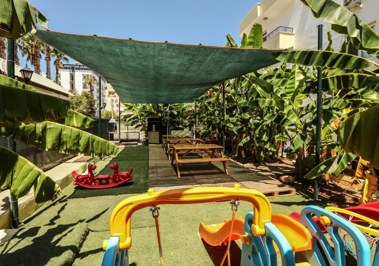 Sari Konak Apart Otel Erdemli Exterior foto